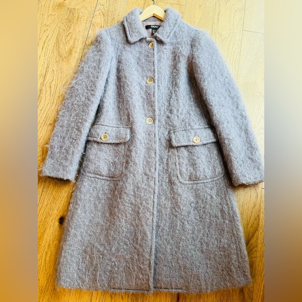 DKNY Mohair Coat